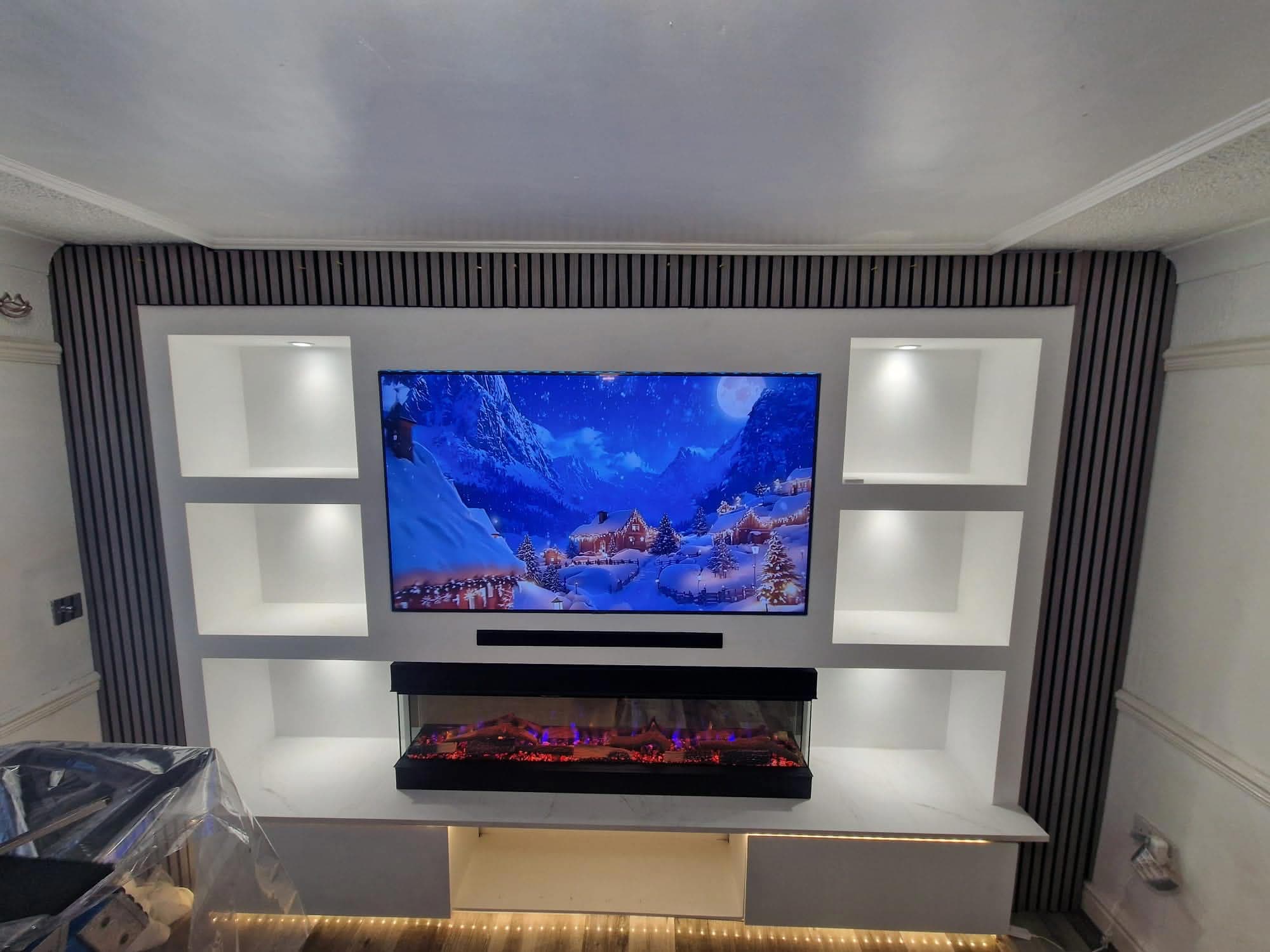Custom Media Wall