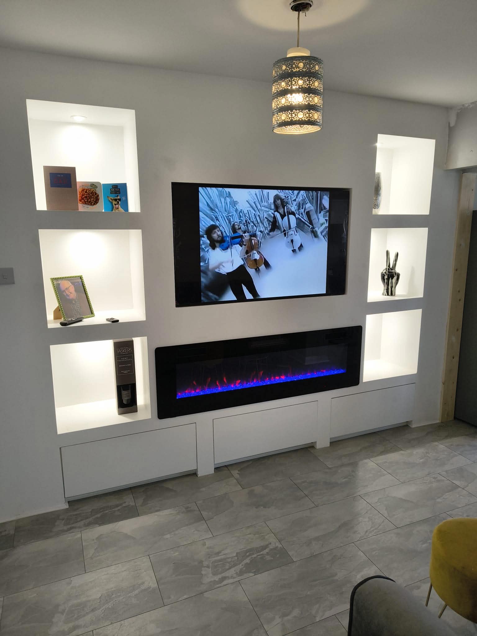 Media Wall Installation